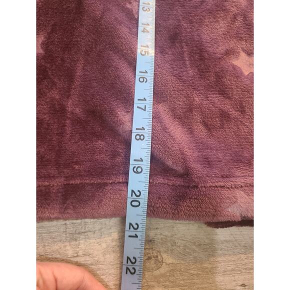 Joyspun small womens plush pj star purple hoodie new with tags - Picture 11 of 11